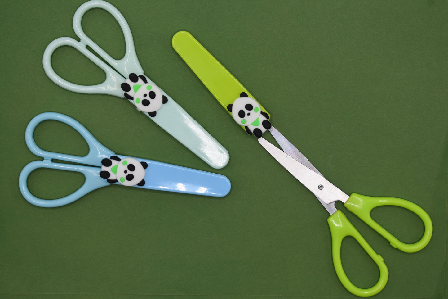Panda theme childrens scissors