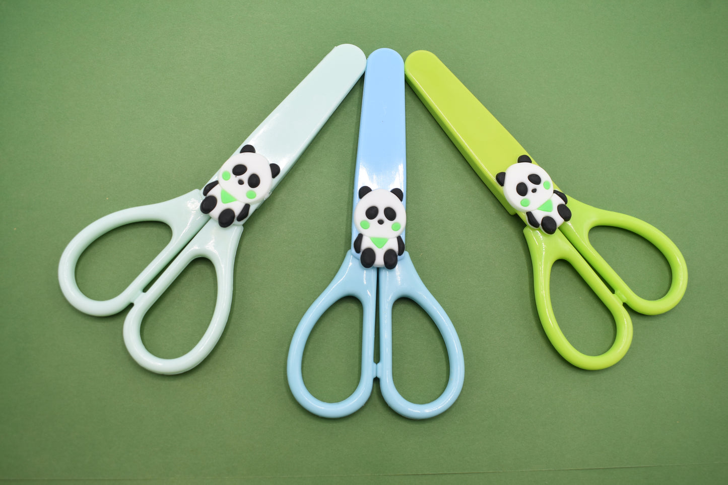 Panda theme childrens scissors