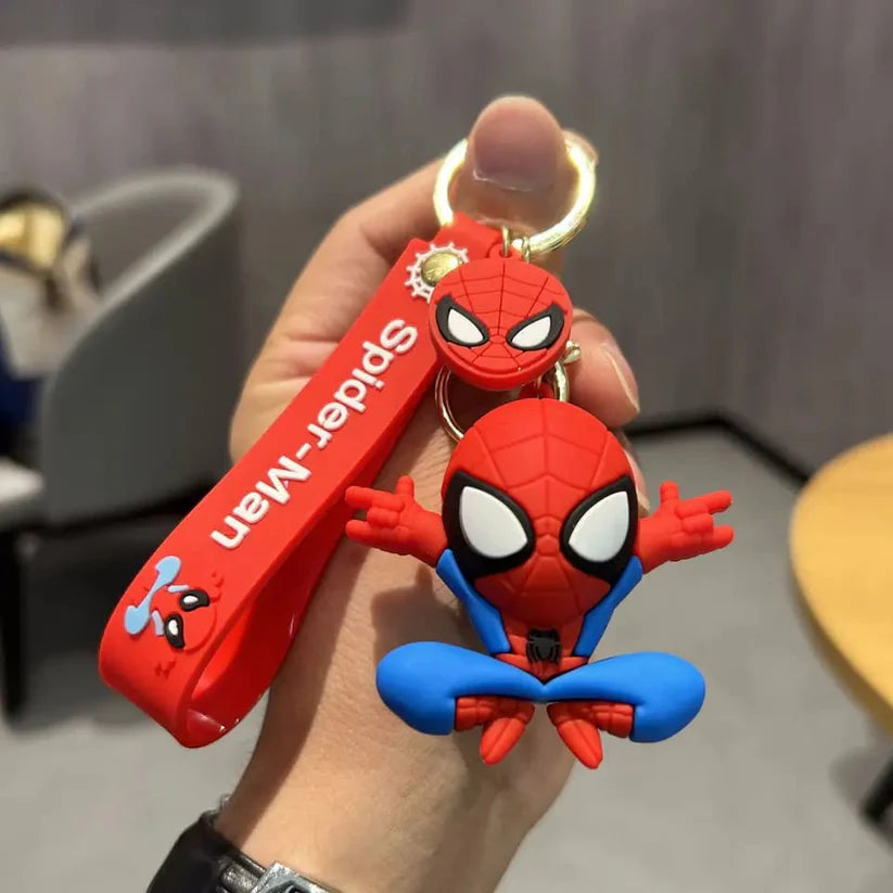 Marvel spiderman keychain