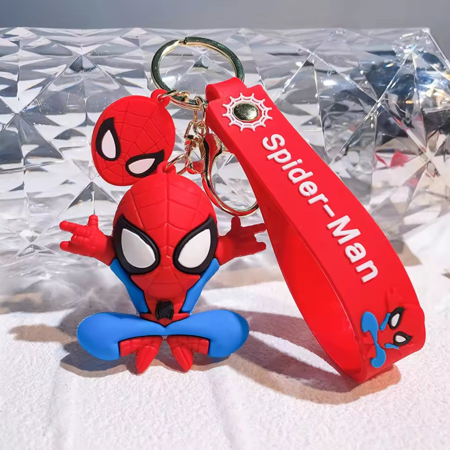 Marvel spiderman keychain