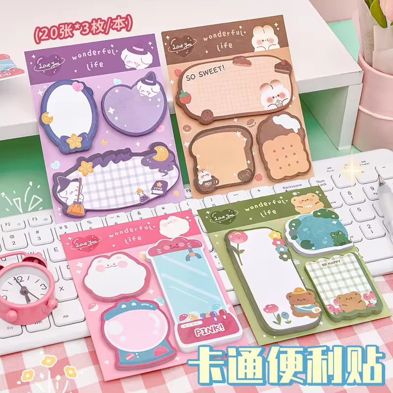 Creative Sticy Set Memo Notes