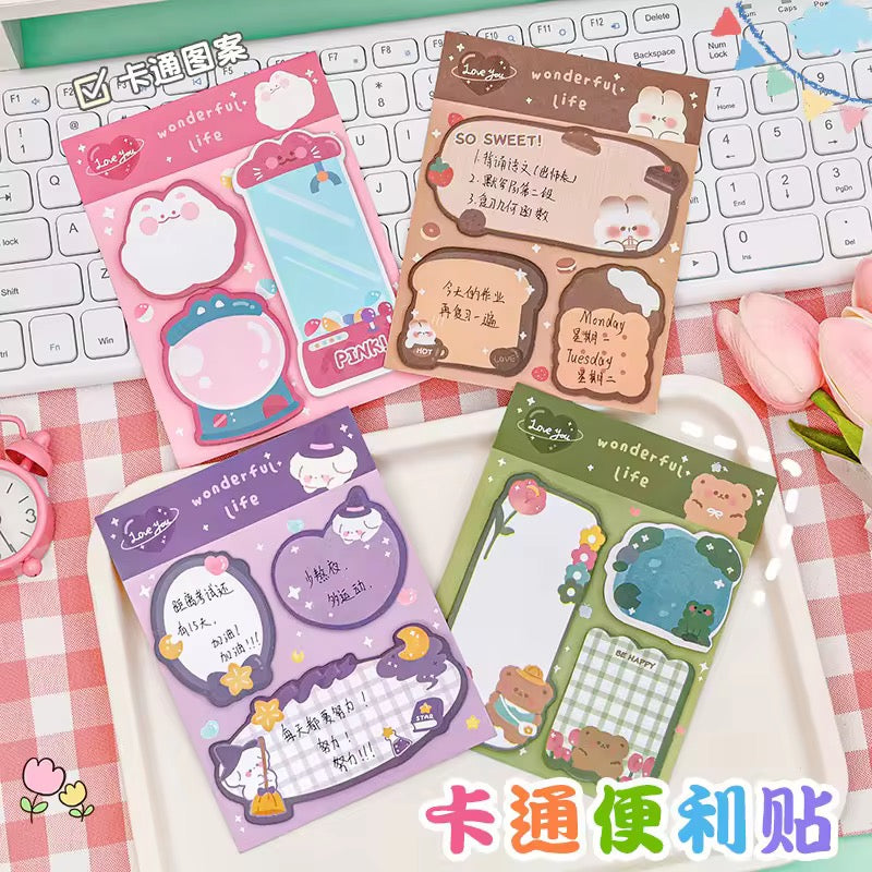 Creative Sticy Set Memo Notes