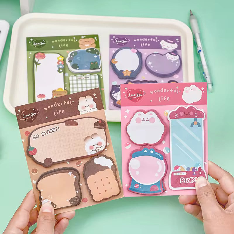 Creative Sticy Set Memo Notes