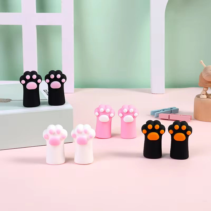 Kawaii cat paw pencil sharpners