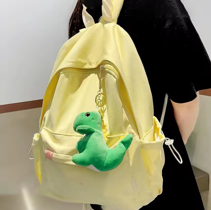 Kawaii plush dianousaur keychain