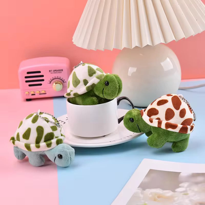 Kawaii mini turtle backpack accessories