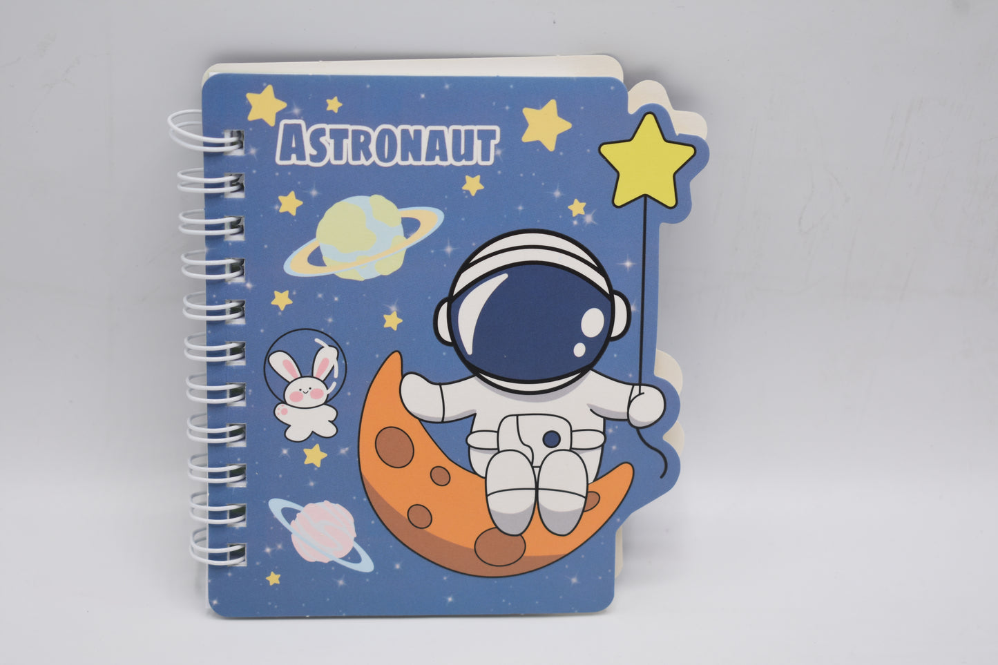 Pocket size astronaut coil noteook