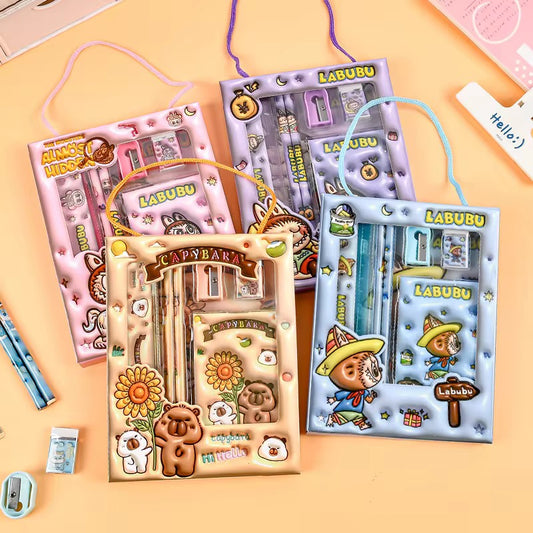 5 in 1 Cute Stationary Set