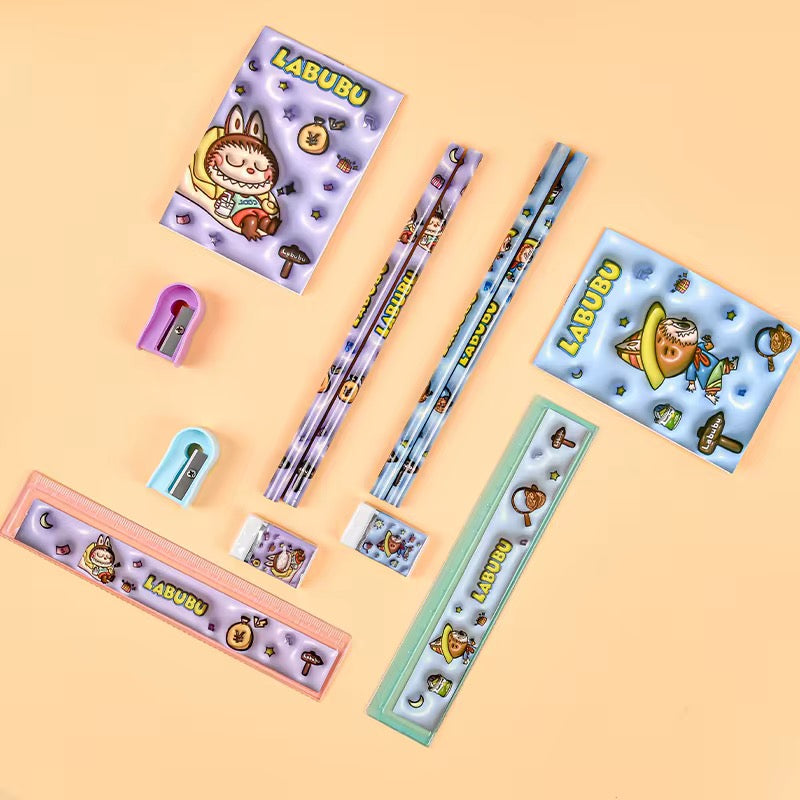 5 in 1 Cute Stationary Set