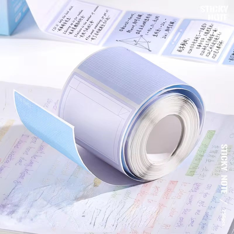 256 piece set kwaii pull out design sticky notes