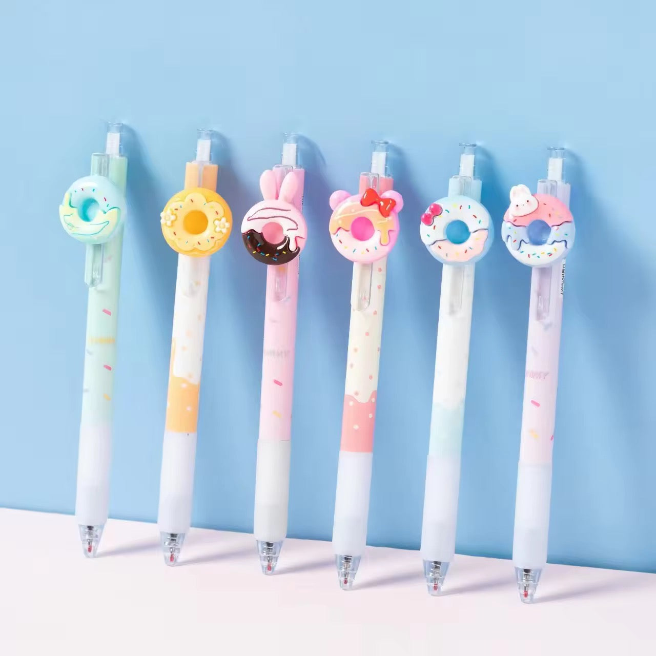 Kwaii creative donut gel pens