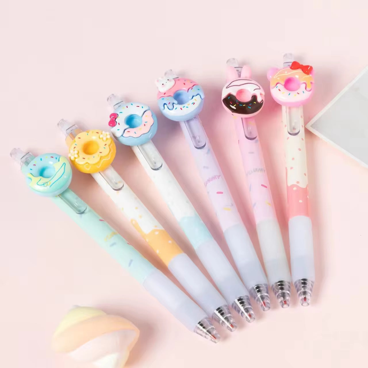 Kwaii creative donut gel pens