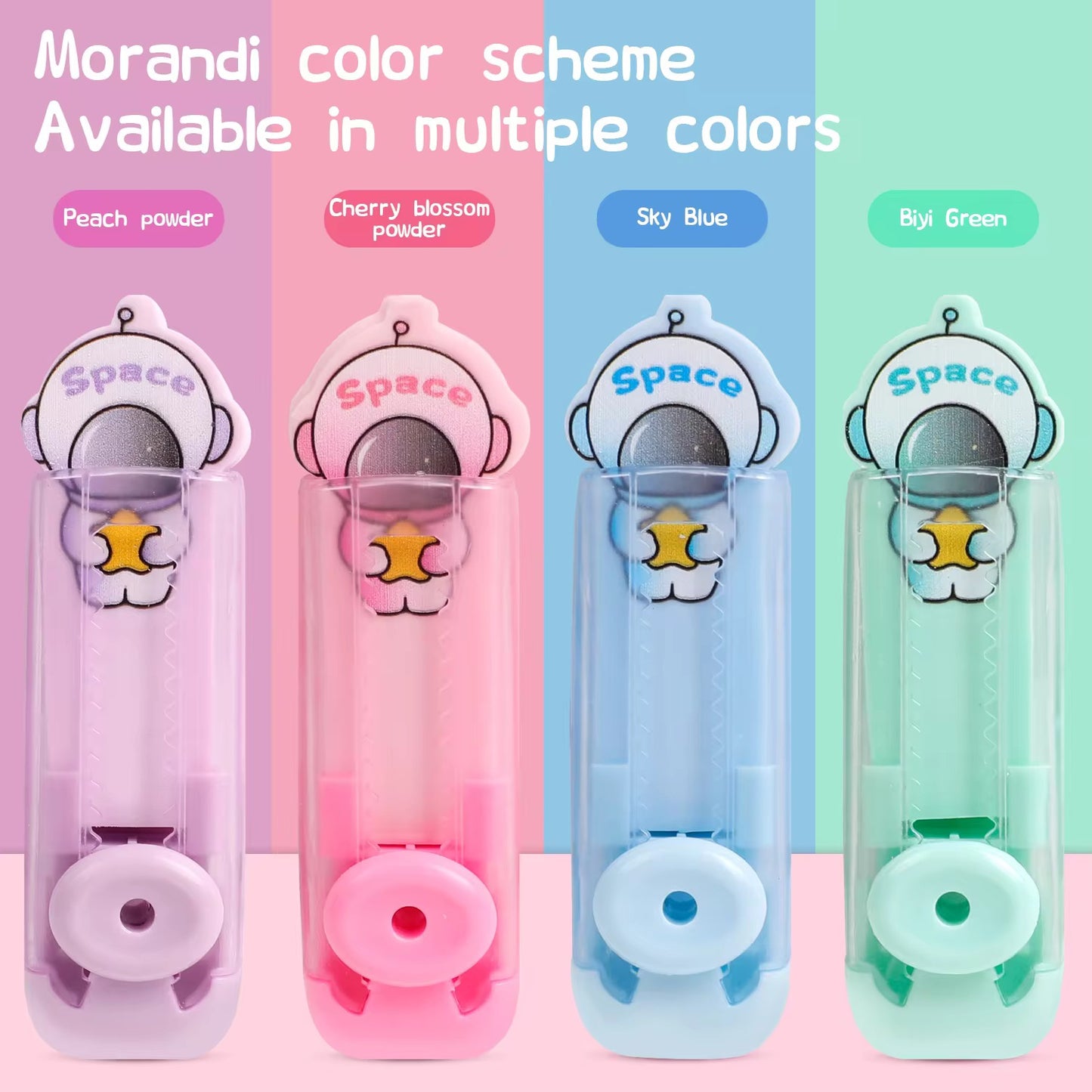 Cutter shape cute astronaut eraser
