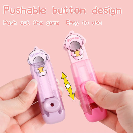 Cutter shape cute astronaut eraser