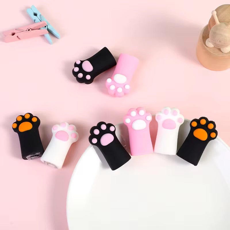 Kawaii cat paw pencil sharpners