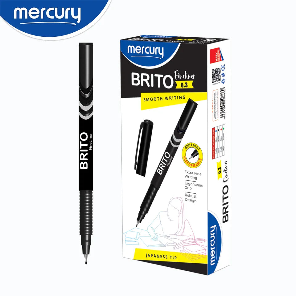 Mercury brito fineliners 0.3