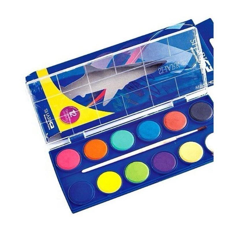 SHARK watercolor paint pack of 12